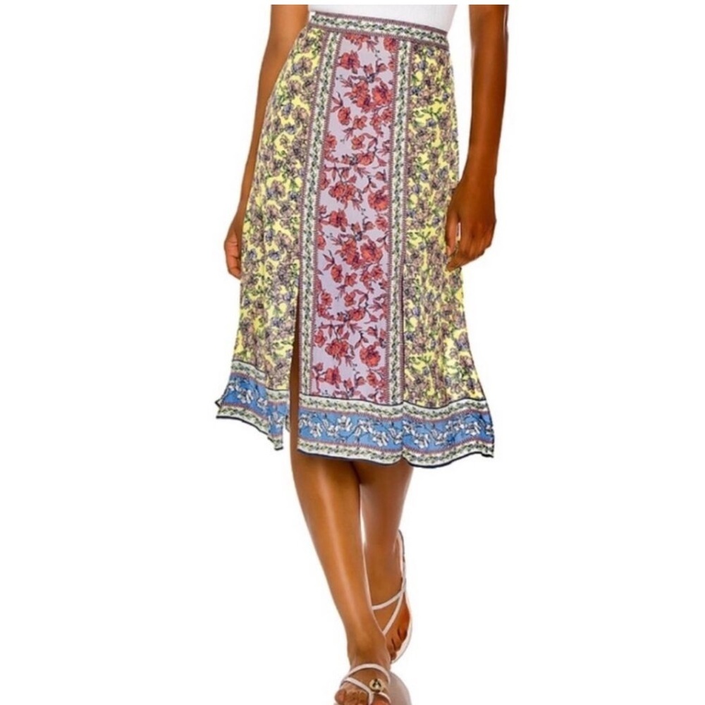 Alice + Olivia Athena Midi Skirt. - Picture 2 of 10